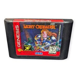 Light Crusader Sega Genesis Video Game Cartridge — Cartridge Only